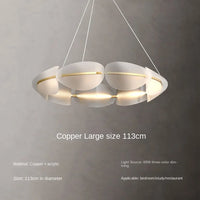 suspension led créative en cuivre de haute qualité