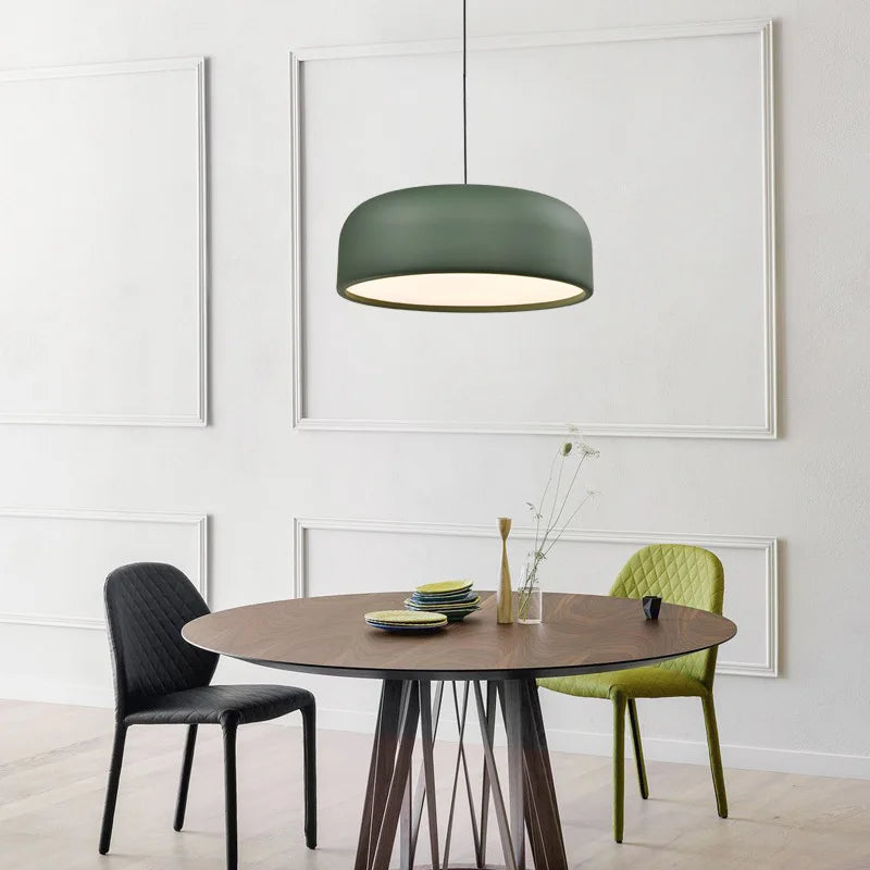 lustre nordique danemark moderne simple macaron double usage - vue 7 sur 21