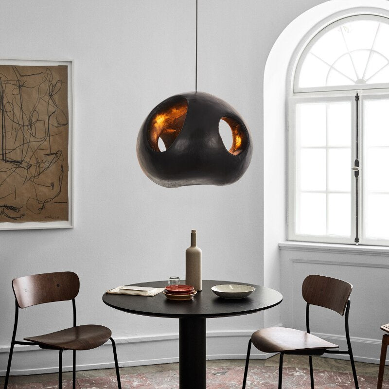 Suspension design ronde noire Aldo - vue 5 sur 6