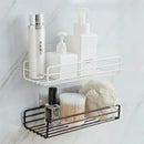 étagère murale de rangement pour cosmétiques et shampoing