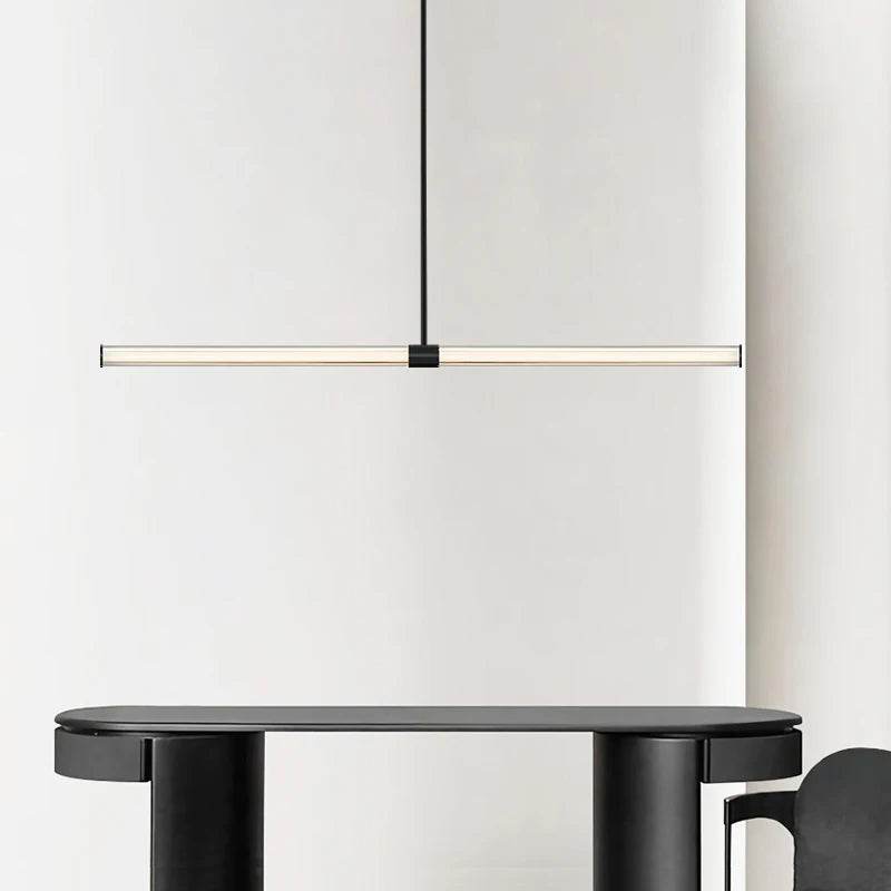 luminaires led modernes pour bar et restaurant minimaliste en verre - vue 3 sur 9