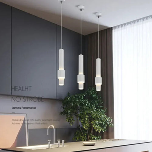 Suspension tube design LED Moderne Simple