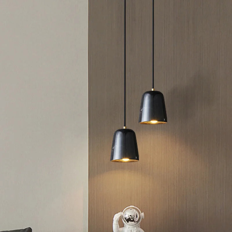 suspension en marbre de luxe pour décoration intérieure - vue 4 sur 8
