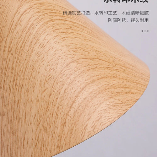 applique murale rotative en bois pour décoration intérieure moderne
