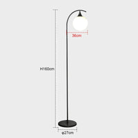 lampadaire led en verre multicolore pour une ambiance chaleureuse