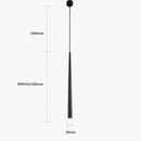 suspensionCône LED lampe Long Tube bulle acrylique
