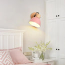 applique murale nordique en bois pour lecture