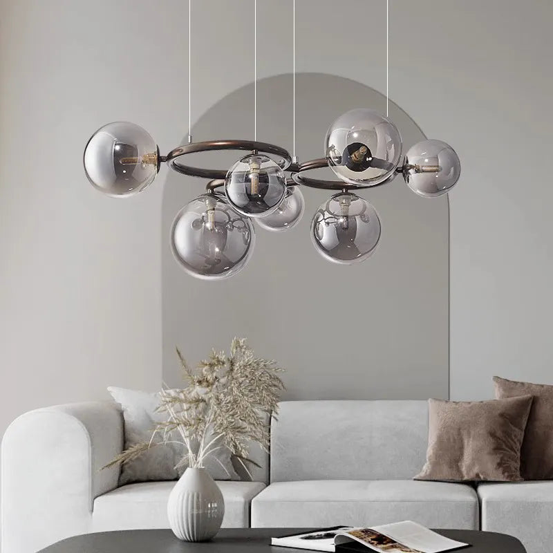 Lustres de décoration nordique pour salle à manger lustre lampes suspendues lampes suspendues pour plafonnier éclairage intérieur