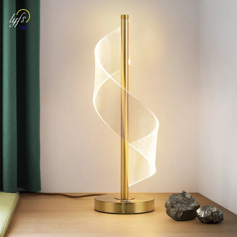 lampe à poser LED tactile dimmable intérieur maison