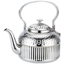 theiere acier inoxydable motif martele filtre integre 18l