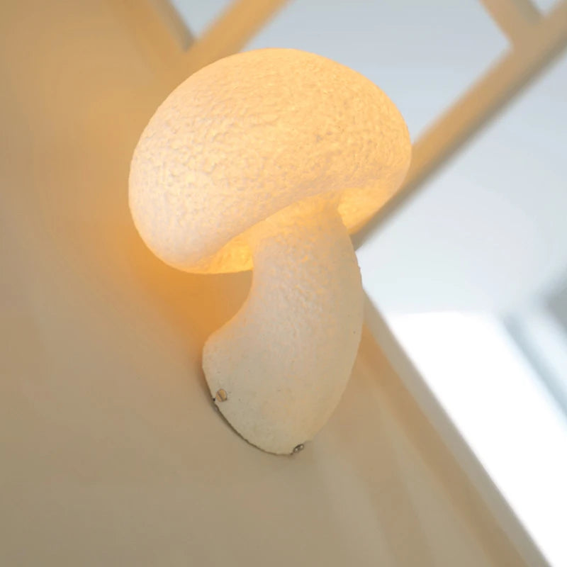 applique murale champignon nordique pour éclairage extérieur