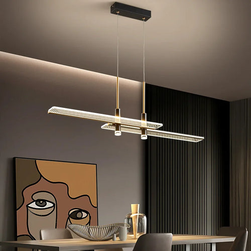 lustre led minimaliste postmoderne créatif design suspension