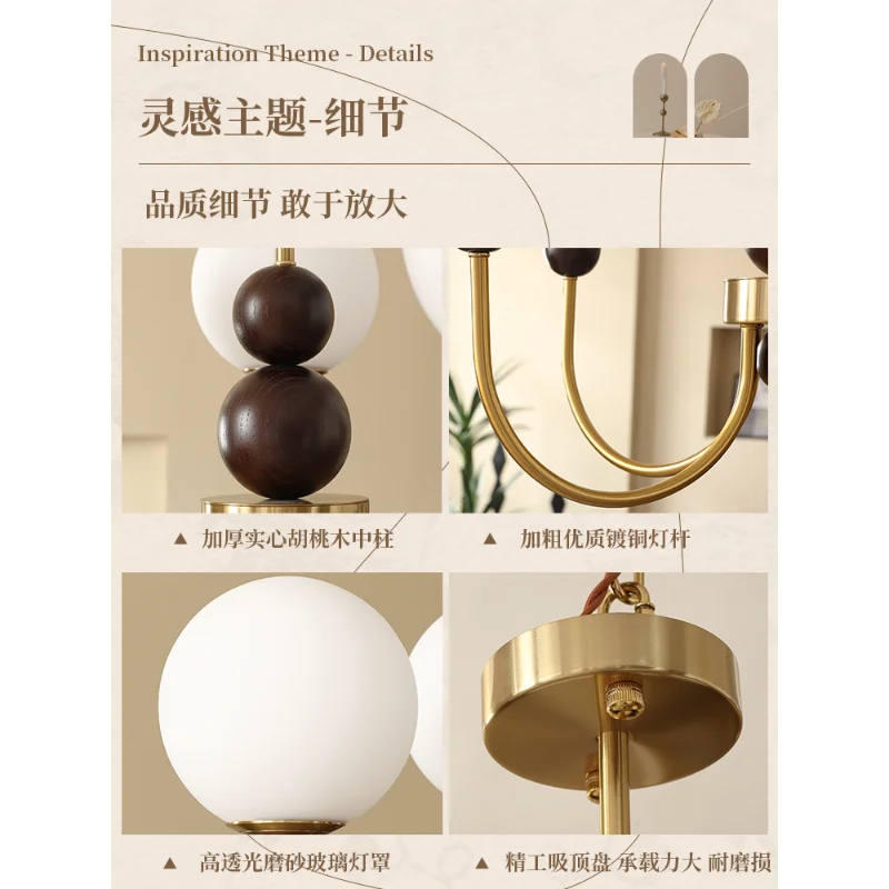 lustre médiéval français rétro lampe suspendue luminária