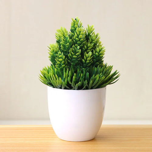 bonsaï plantes artificielles vertes décoration fête mariage et bureau