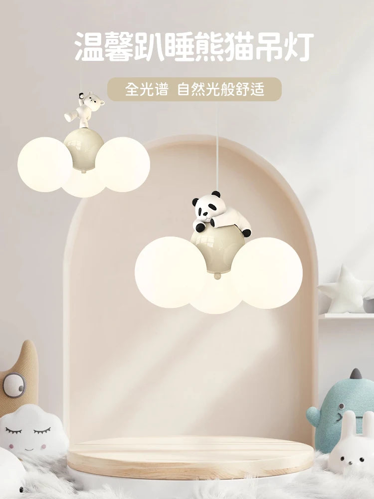 suspension panda lunaire haut de gamme - vue 2 sur 12