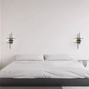 applique murale led minimaliste en laiton