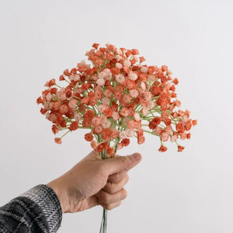 bouquet de gypsophiles artificielles pour décoration de mariage - vue 6 sur 16