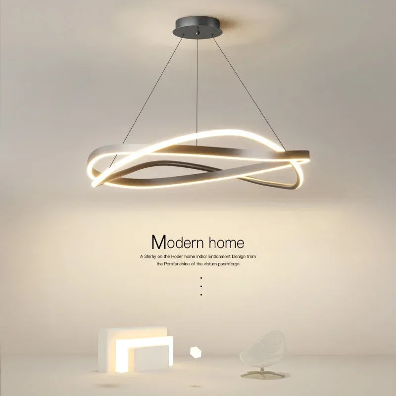 suspension LED au design moderne pour intérieur - vue 3 sur 12