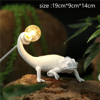 veilleuse lézard nordique lampe décorative moderne à LED