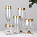 Verre à champagne cristal style européen bord raffiné