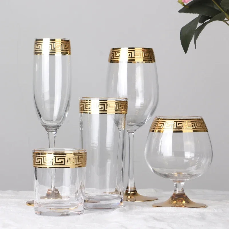 Verre champagne cristal style europeen bord fin elegant - vue 2 sur 7