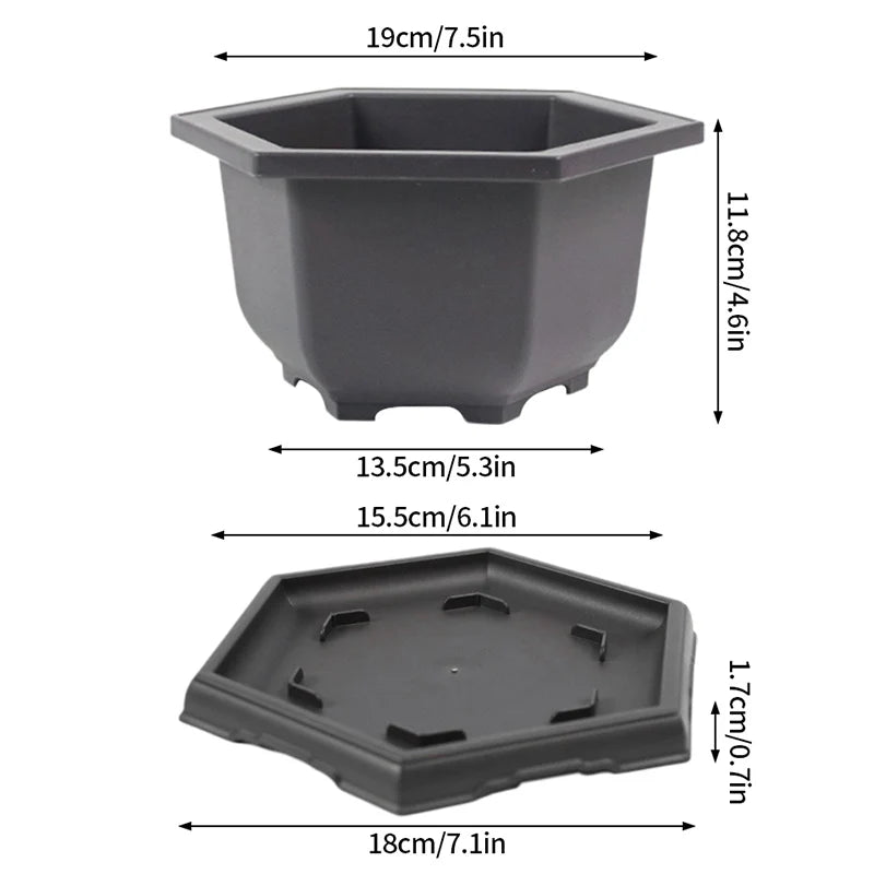 pots de fleurs rectangulaires imitation argile pour jardin extérieur - vue 21 sur 30