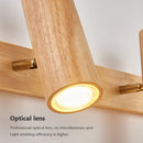 Applique murale LED rétro rotative nordique