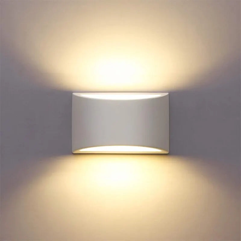 applique murale led design moderne éclairage haut et bas