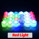 bougies led sans flamme décoration fête mariage noël en forme de cœur