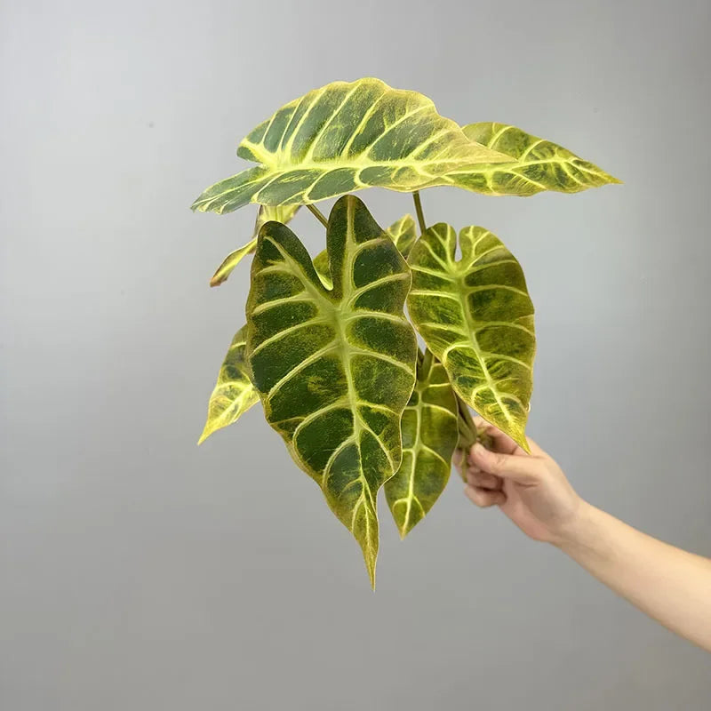lot de 2 feuilles artificielles pour décoration de fête automne