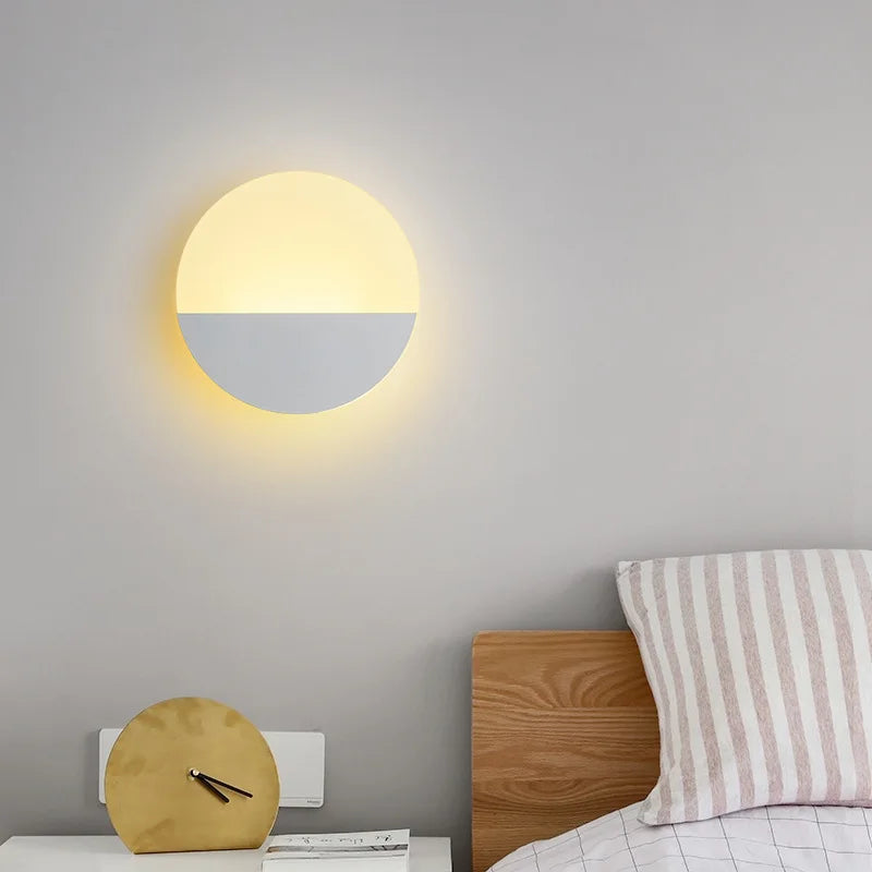 applique murale led simple pour un éclairage d'intérieur décoratif