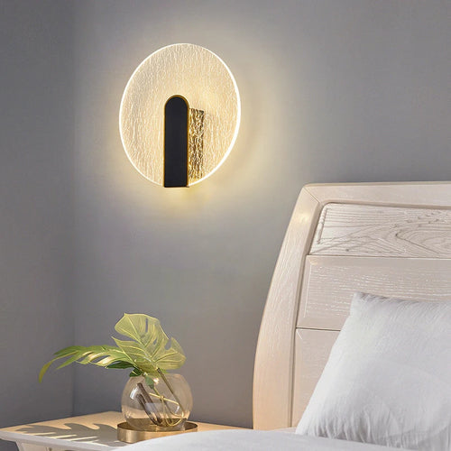 lampe de chevet murale acrylique design moderne motif losange minimaliste