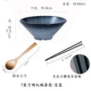 Bol ramen céramique style japonais motifs traditionnels