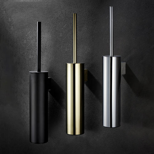 porte-brosse mural en acier inoxydable durable sans perforation