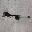 Nordique rétro réglable Joint Long bras applique créative intérieur chambre chevet бра décor à la maison fer applique murale moderne luminaria