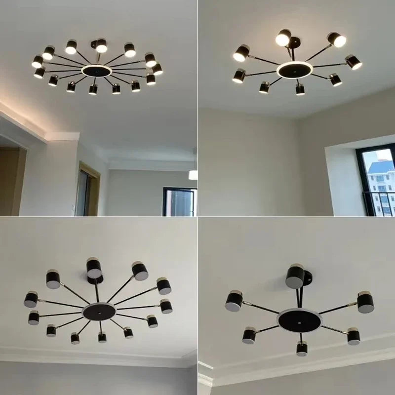 lustre nordique simple design pour décoration intérieure moderne - vue 7 sur 11