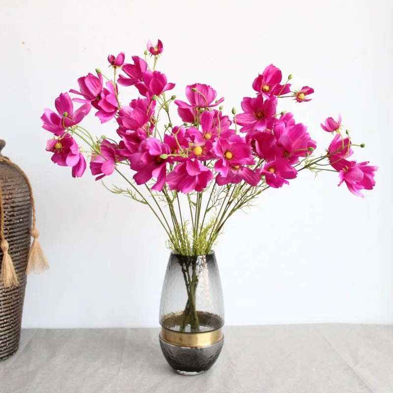fleur artificielle de camomille pour décoration de mariage et fête - vue 6 sur 12