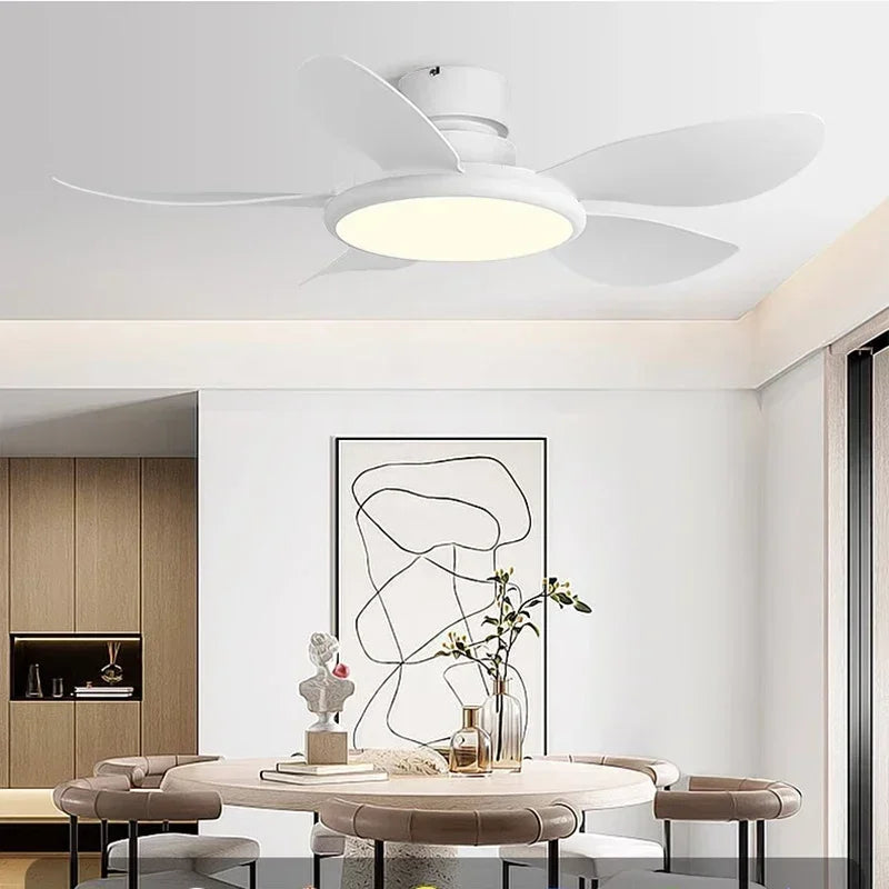 ventilateur de plafond simple avec lumière led et télécommande - vue 11 sur 15