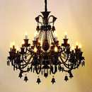 lustre en cristal à 44 bras pour hôtel et centre commercial