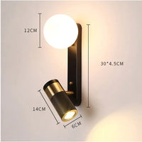 Applique murale LED de lecture moderne