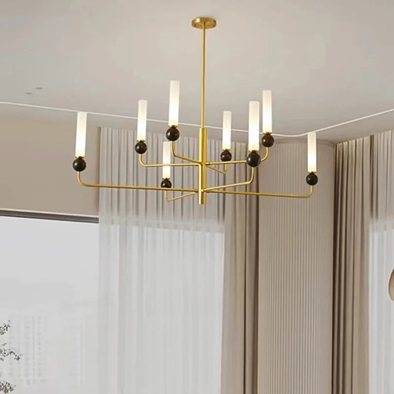 lampes suspendues en marbre et cuivre réglables nouvelle collection