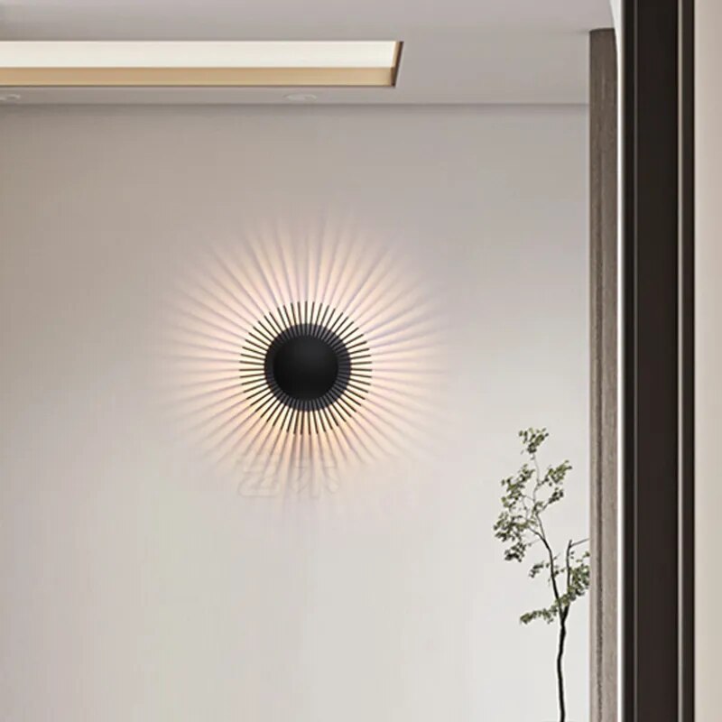 applique led moderne indoo décorative - vue 5 sur 9