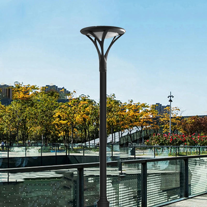 lampadaire moderne à éclairage led pour jardin