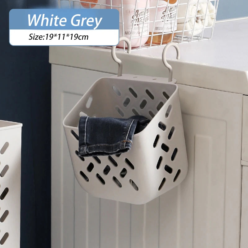 panier de rangement pliable à suspendre pour linge sale - vue 17 sur 19