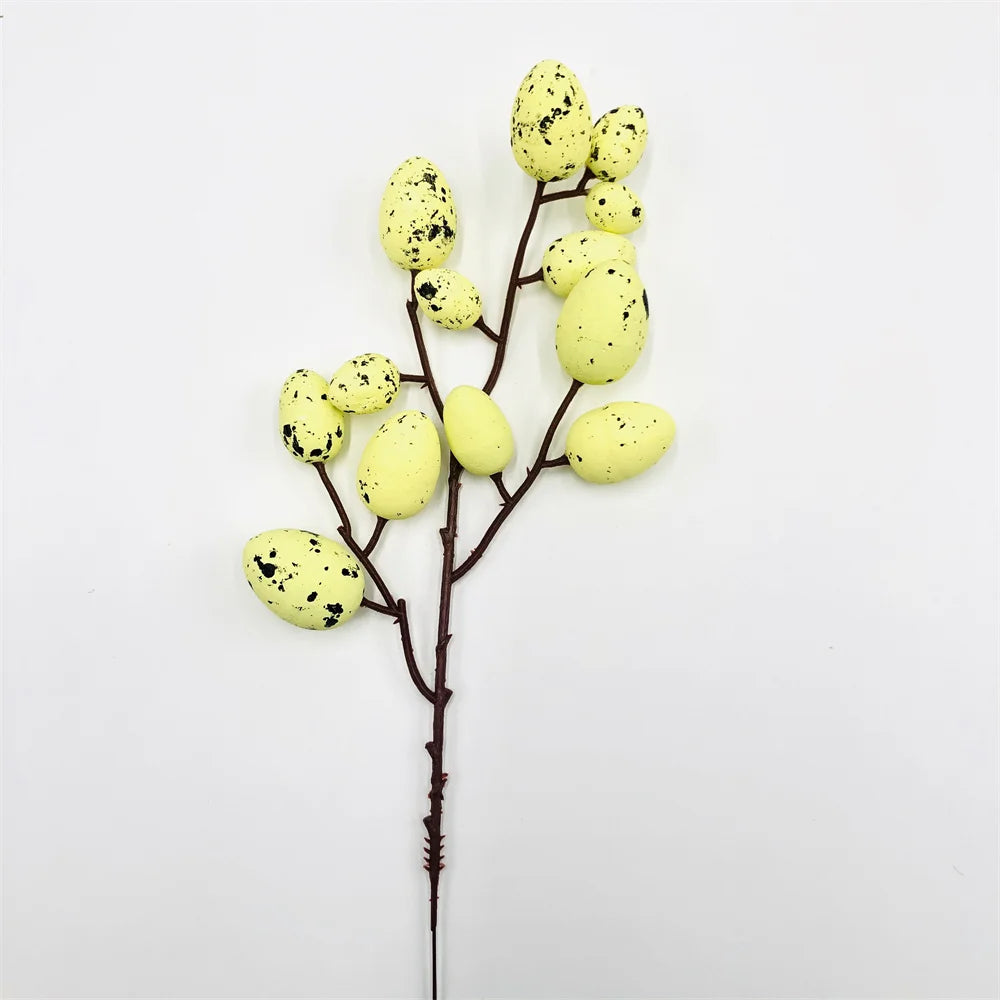 petites branches de fleurs artificielles pour décoration de printemps été - vue 17 sur 17