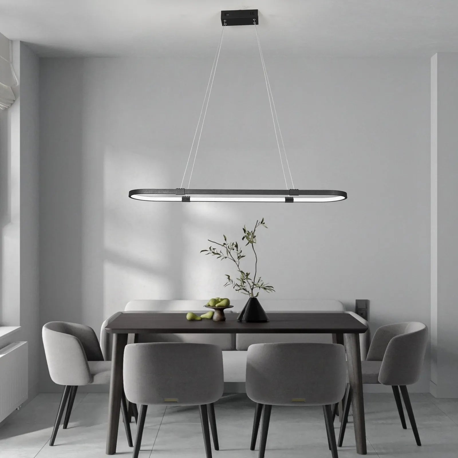 Suspension LED modernes pour salle à manger - vue 3 sur 7