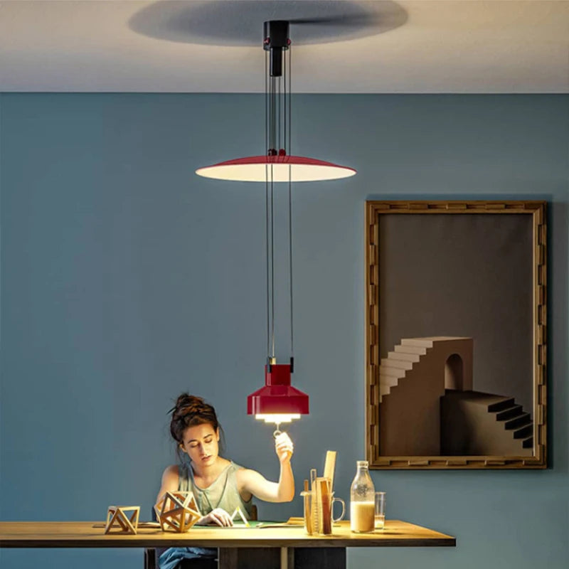 lustre suspendu nordique réglable pour intérieur élégant - vue 2 sur 14