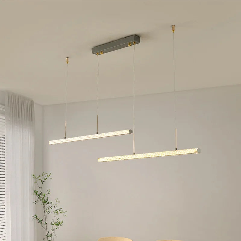 SANDYHA nordique LED plafond lampes suspendues géométrie pour chambre cuisine étude salon intérieur décoration de la maison suspension - vue 5 sur 10