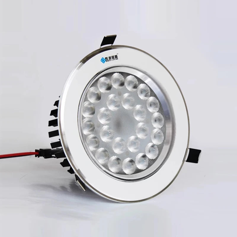 lot de 6 ou 12 spots led encastrables à intensité variable lumineux - vue 8 sur 7