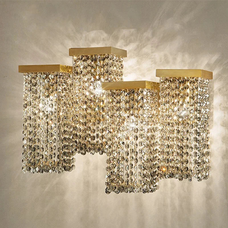 lustre moderne en cristal pour décoration élégante et raffinée - vue 6 sur 11